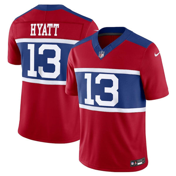 Jalin Hyatt Century New York Giants red FUSE jersey