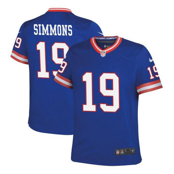 Isaiah Simmons New York Giants royal Classic jersey