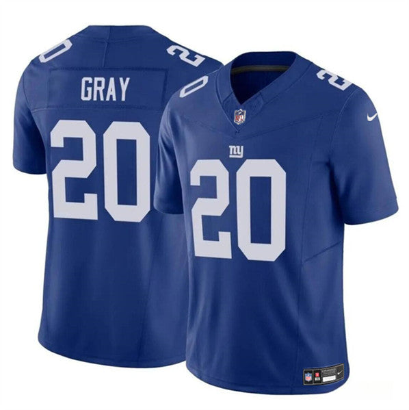 Eric Gray New York Giants blue FUSE jersey