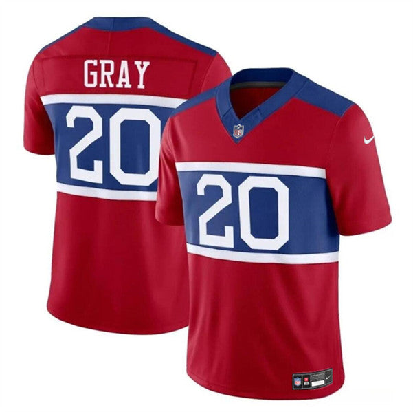 Eric Gray New York Giants red FUSE jersey