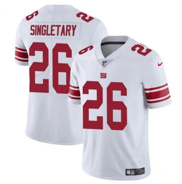 Devin Singletary New York Giants white jersey