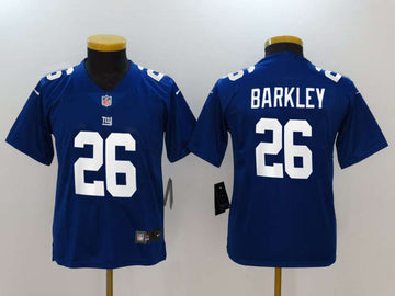 Saquon Barkley New York Giants royal jersey