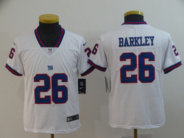 Saquon Barkley New York Giants white jersey