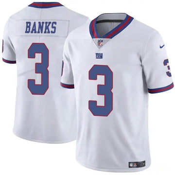 Deonte Banks New York Giants white jersey