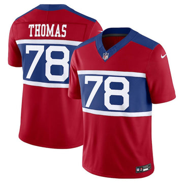 Andrew Thomas Century New York Giants red FUSE jersey