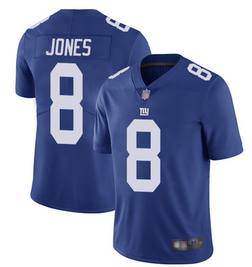 Daniel Jones New York Giants blue jersey
