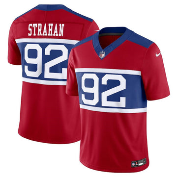 Michael Strahan Century New York Giants red FUSE jersey