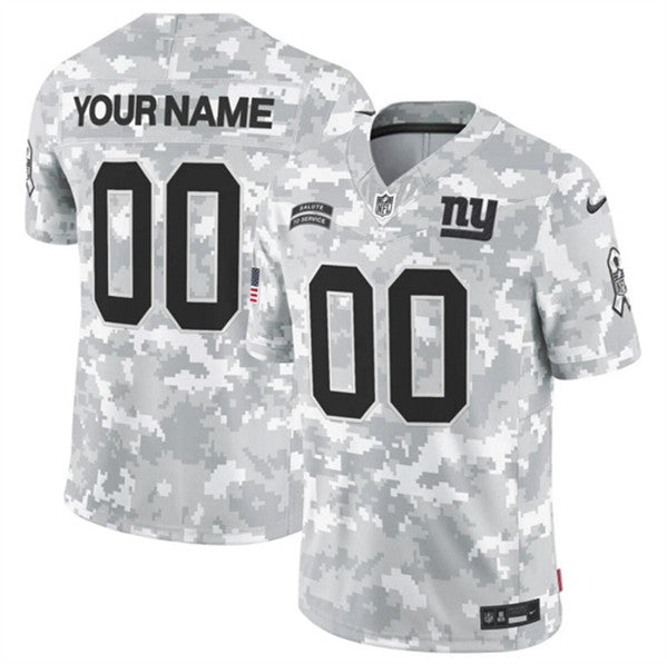 Custom New York Giants camo Salute To Service jersey