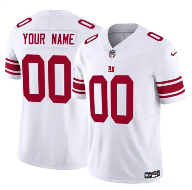 Custom New York Giants white FUSE jersey