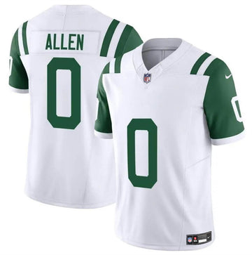 Braelon Allen New York Jets white FUSE jersey