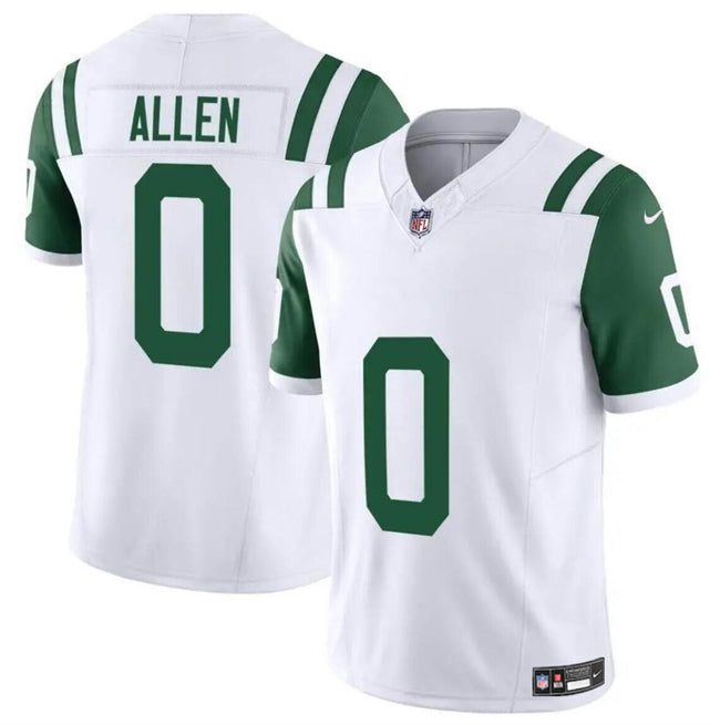 Braelon Allen New York Jets white FUSE jersey