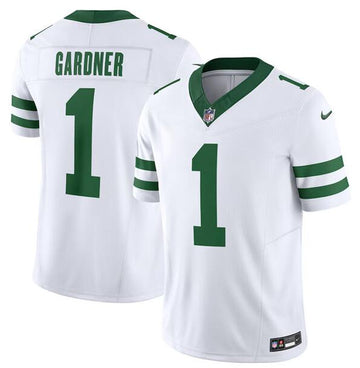 Ahmad Sauce Gardner New York Jets white FUSE jersey