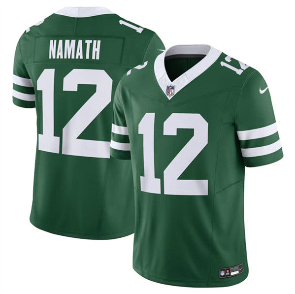 Joe Namath New York Jets green FUSE jersey