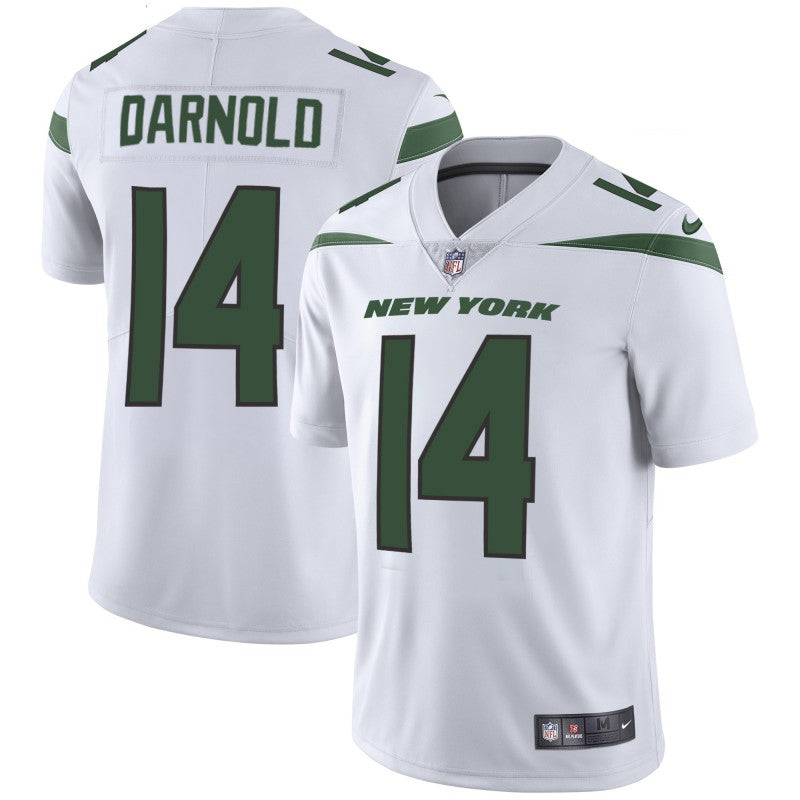 Sam Darnold New York Jets white jersey