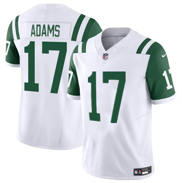 Davante Adams New York Jets white FUSE jersey