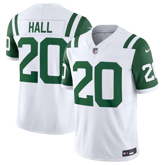 Breece Hall New York Jets white FUSE jersey