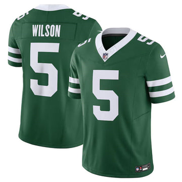 Garrett Wilson New York Jets green FUSE jersey