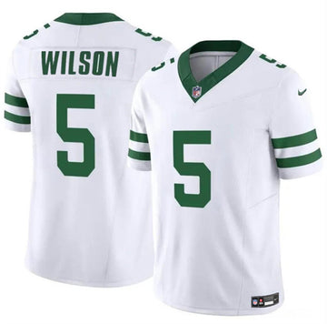 Garrett Wilson New York Jets white FUSE jersey