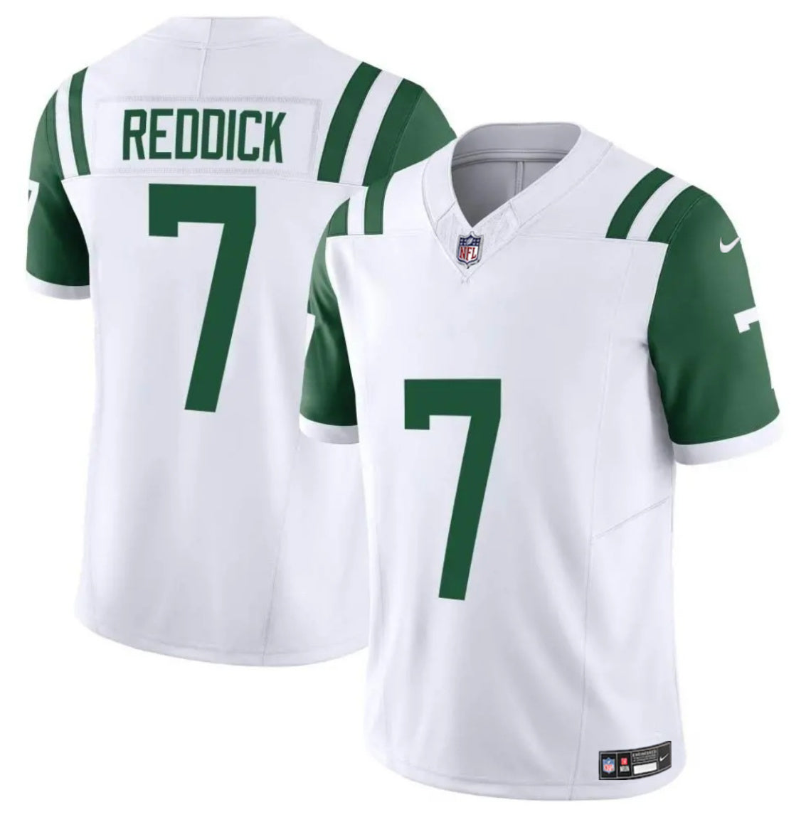Haason Reddick New York Jets white FUSE jersey