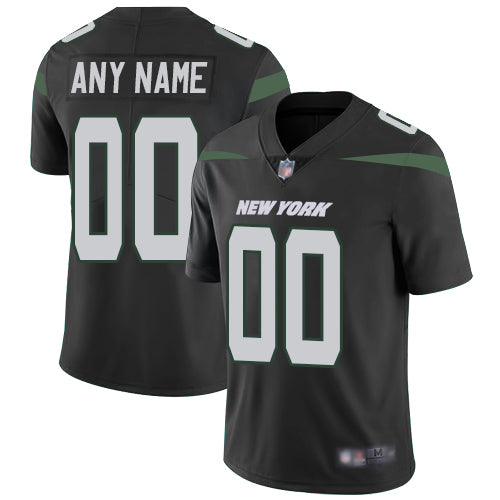 Custom New York Jets black jersey