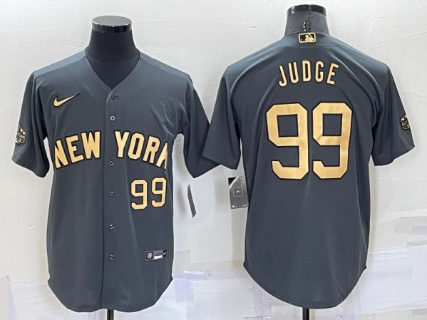Aaron Judge New York Yankees charcoal All-Star jersey