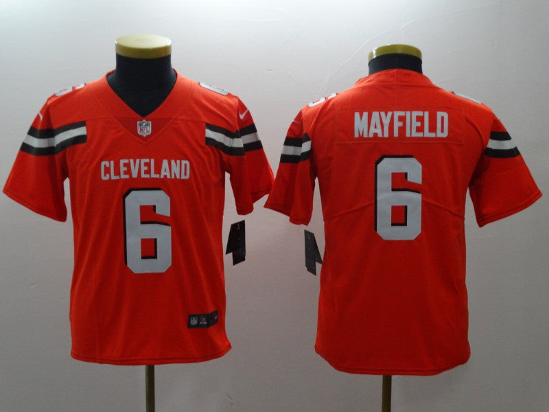 Baker Mayfield Cleveland Browns orange jersey