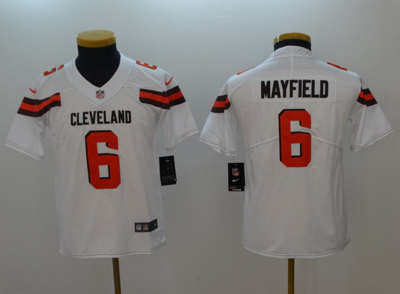 Baker Mayfield Cleveland Browns white jersey