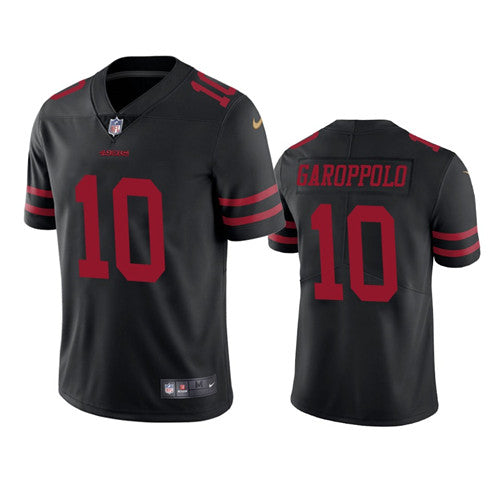 Jimmy Garoppolo San Francisco 49ers black jersey