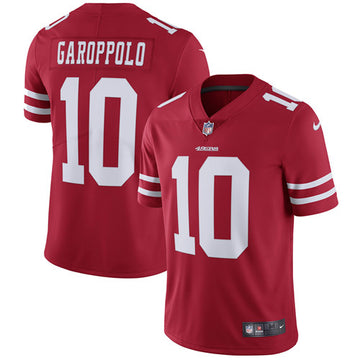 Jimmy Garoppolo San Francisco 49ers red jersey