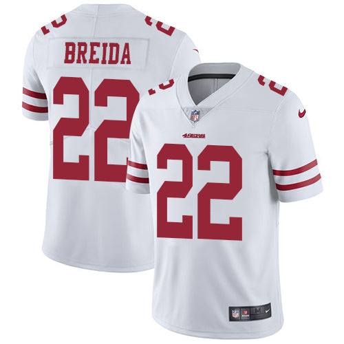 Matt Breida San Francisco 49ers white jersey