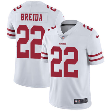 Matt Breida San Francisco 49ers white jersey