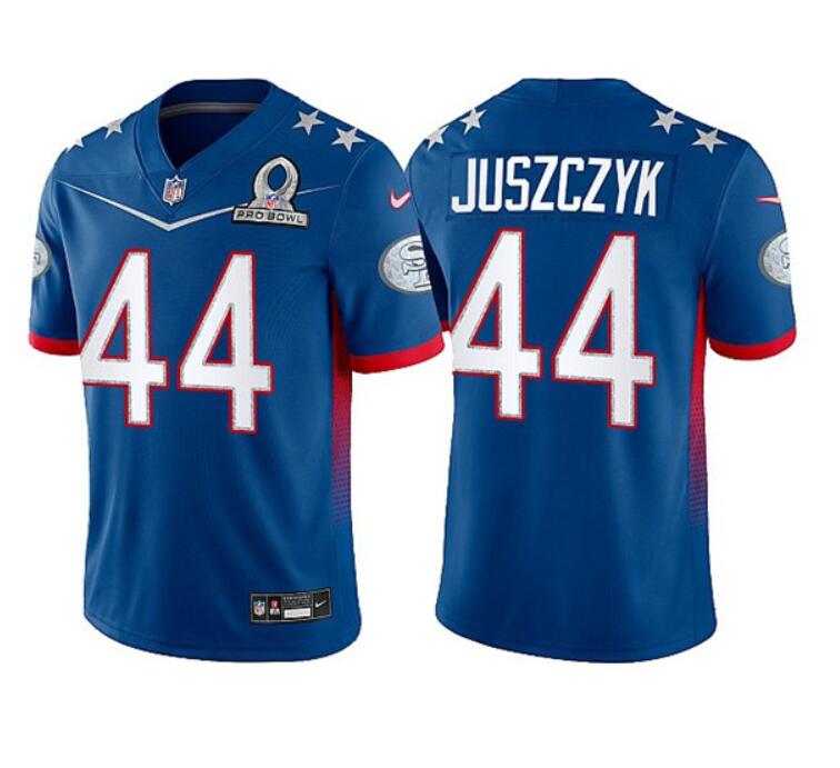 Kyle Juszczyk San Francisco 49ers royal jersey