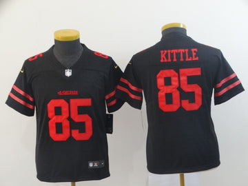 George Kittle San Francisco 49ers black jersey
