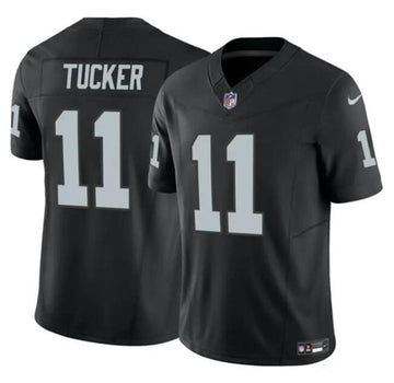 Tre Tucker Las Vegas Raiders black FUSE jersey