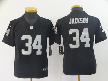 Bo Jackson Las Vegas Raiders black jersey