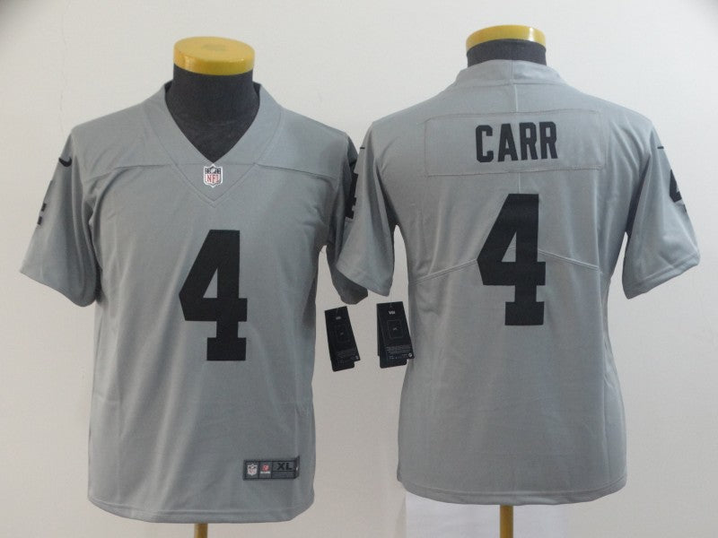 Derek Carr Las Vegas Raiders Inverted Legend jersey