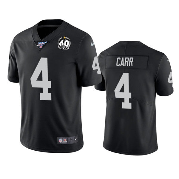 Derek Carr Las Vegas Raiders black jersey