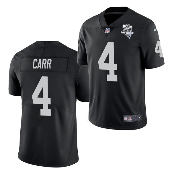 Derek Carr Las Vegas Raiders black jersey