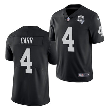 Derek Carr Las Vegas Raiders black jersey