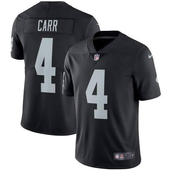 Derek Carr Las Vegas Raiders black jersey