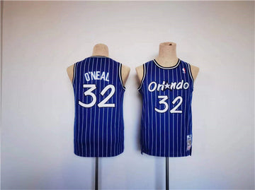 Shaquille O'Neal Orlando Magic blue Throwback jersey