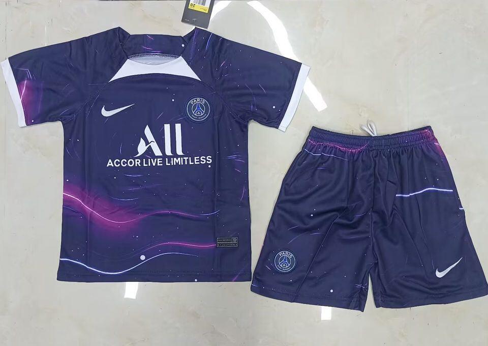 Paris Saint-Germain purple jersey