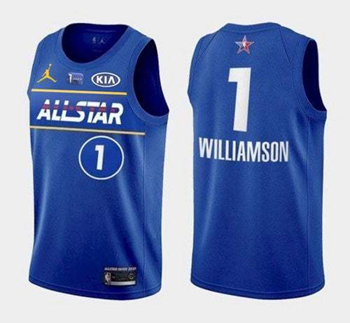 New Orleans Pelicans blue All-Star jersey