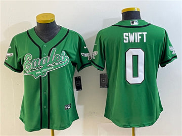 Dandre Swift Philadelphia Eagles green jersey