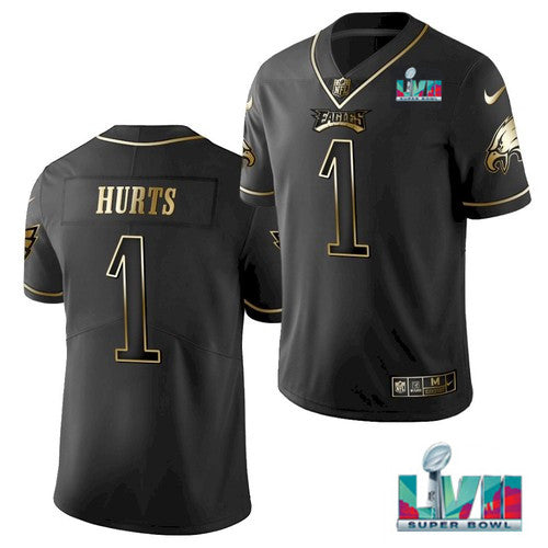 Jalen Hurts Philadelphia Eagles black jersey