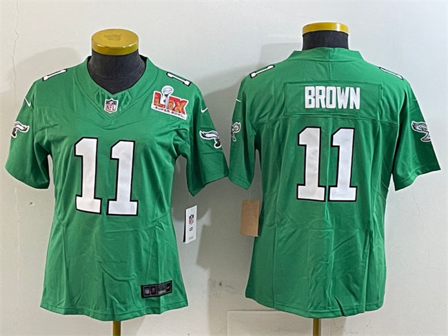 A J Philadelphia Eagles brown FUSE jersey