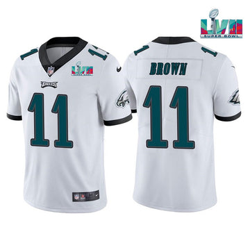 A J Philadelphia Eagles brown jersey