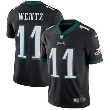 Carson Wentz Philadelphia Eagles black jersey