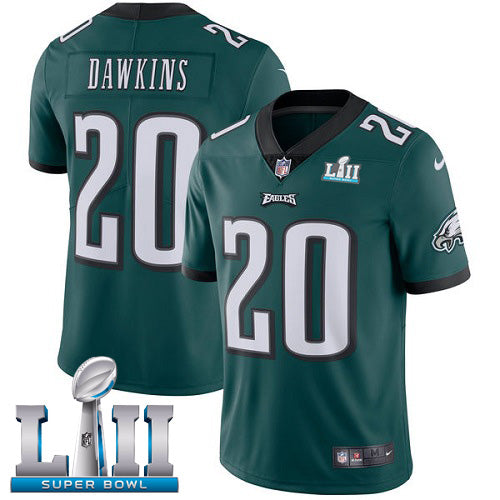 Brian Dawkins Philadelphia Eagles green Game jersey