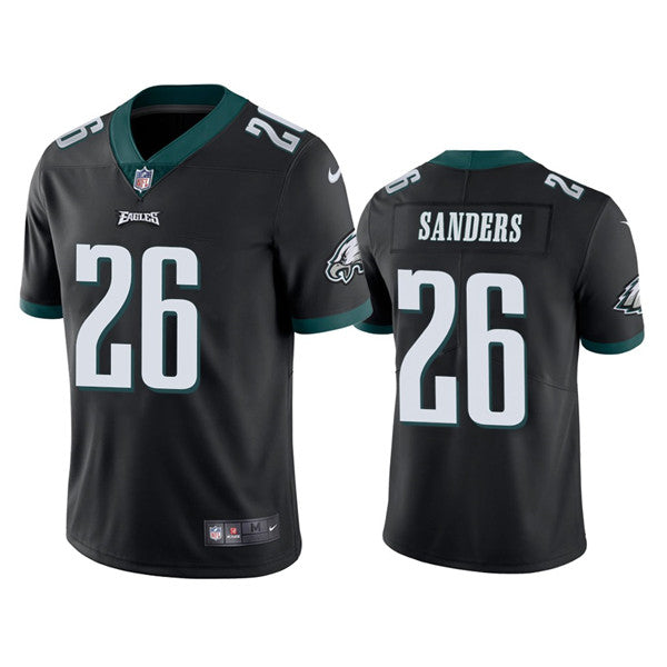 Miles Sanders Philadelphia Eagles black jersey